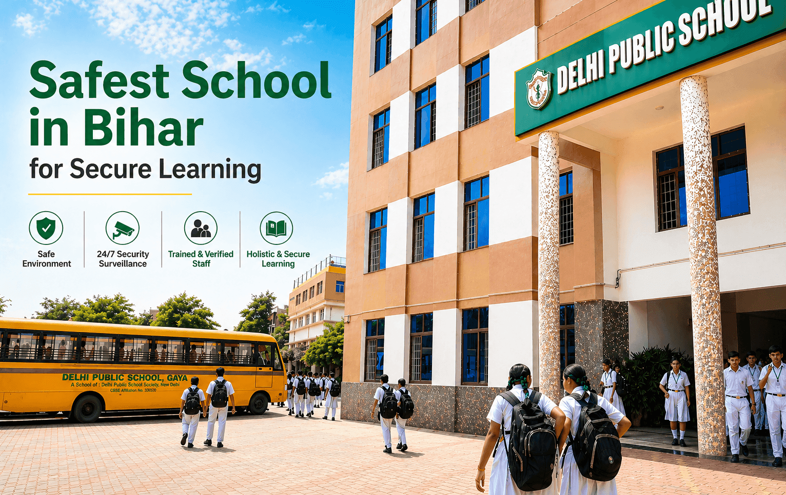 DPS Gaya: Safest School in Bihar for Secure Learning